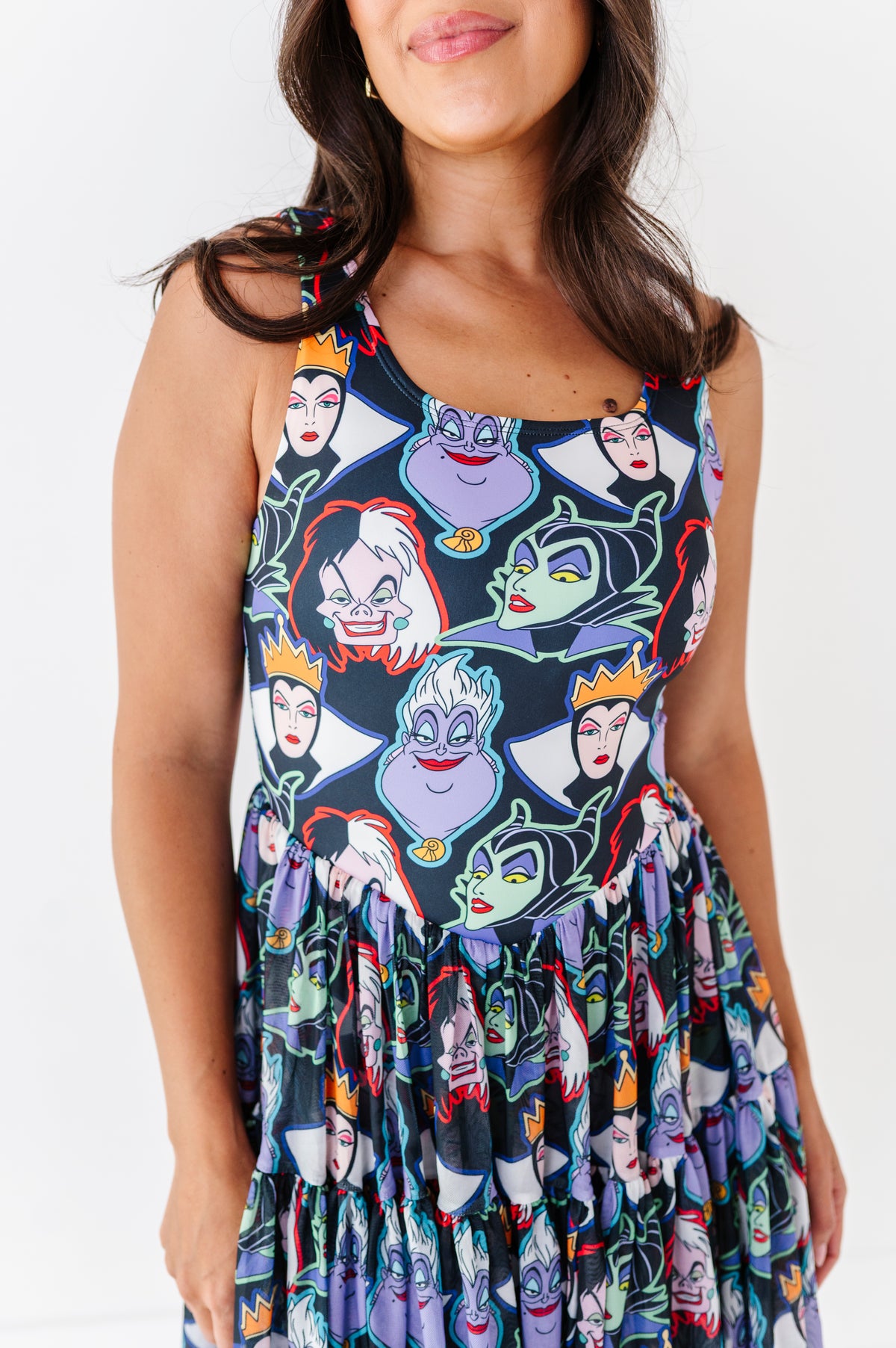 Villains (black) | ADULT Mesh Dress