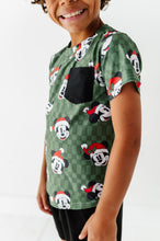 Load image into Gallery viewer, Mickey's Evergreen Check | KIDS Dri-Fit Tee