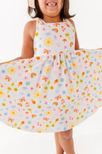 Girly Summer | Tie-Strap Twirl Dress