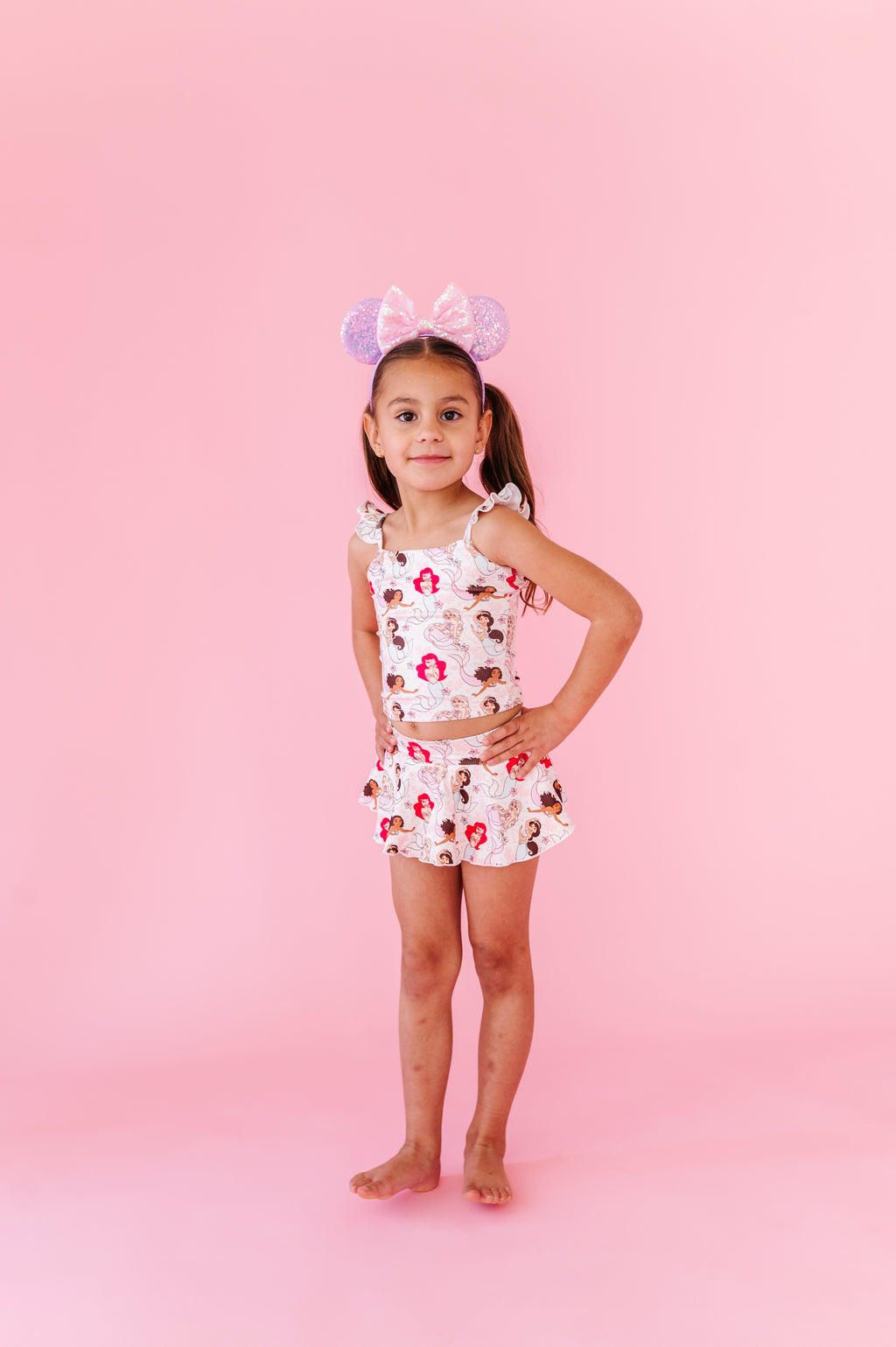 Mermaid Princesses | TWO-PIECE Skirted Suit