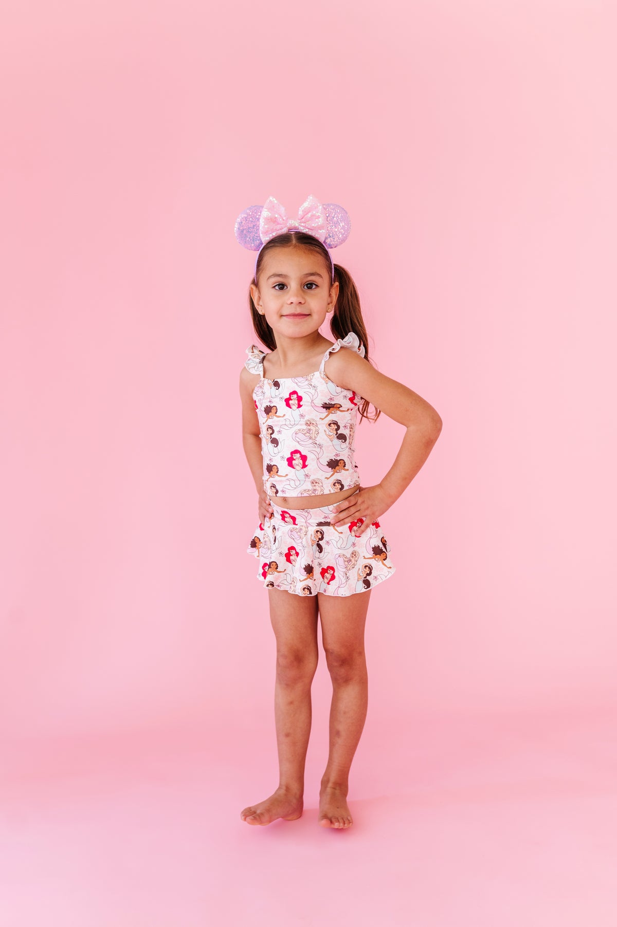 Mermaid Princesses | TWO-PIECE Skirted Suit