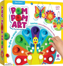 Load image into Gallery viewer, Pom Pom Matching Art Kit (reusable!)
