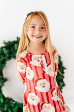 Load image into Gallery viewer, RED Santa Stripes | DRESS (with shorts!)