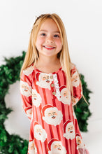 Load image into Gallery viewer, RED Santa Stripes | DRESS (with shorts!)