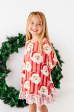 Load image into Gallery viewer, RED Santa Stripes | DRESS (with shorts!)