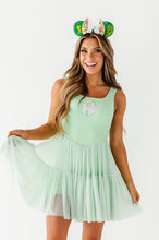 Load image into Gallery viewer, Tink (ADULT) | Lime Mesh DRESS