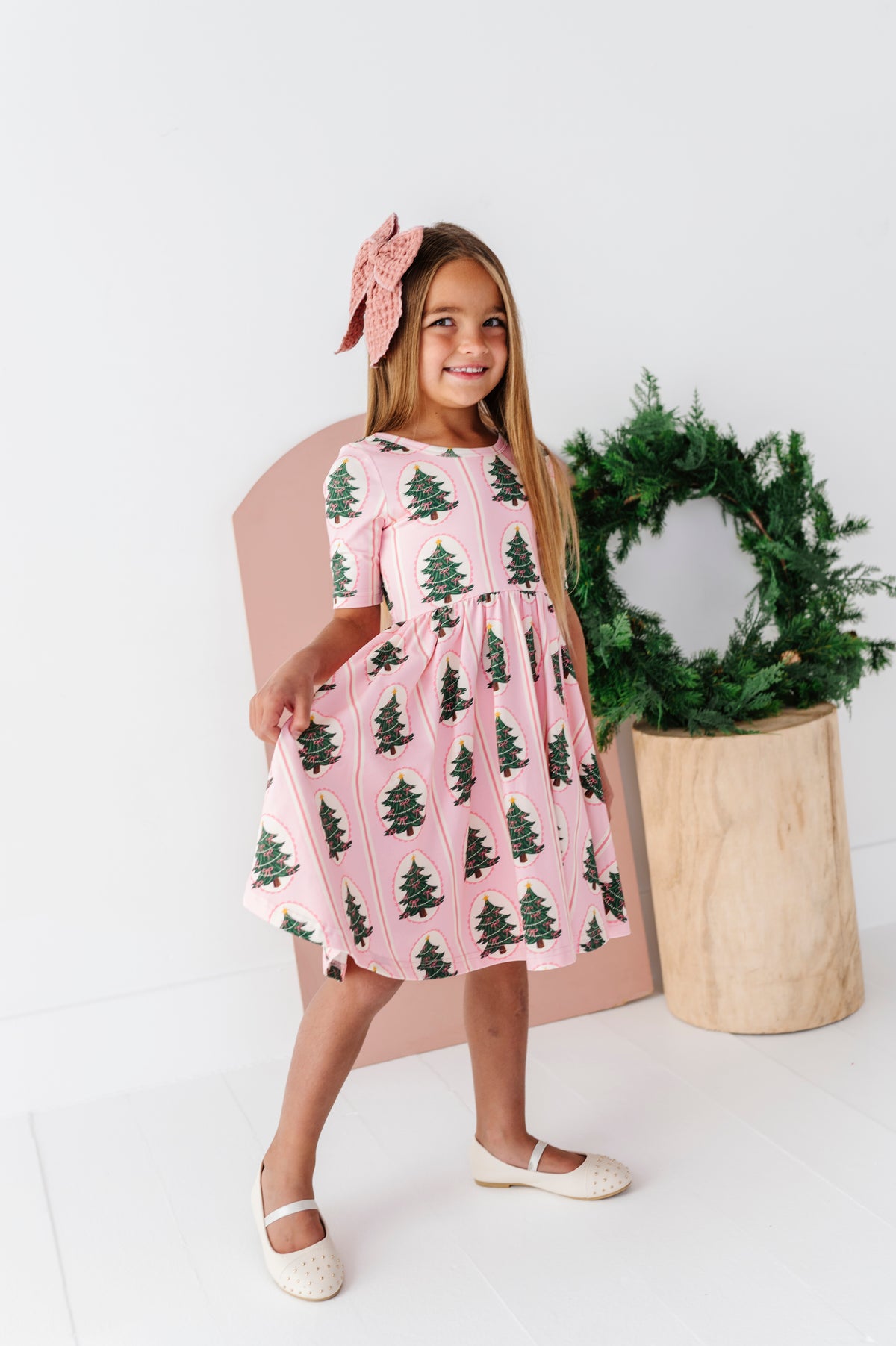O Christmas Tree | Scoop Back Twirl Dress