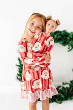 RED Santa Stripes | DRESS (with shorts!)