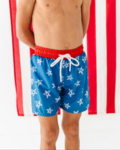 Load image into Gallery viewer, Navy Stars | BOARDSHORTS