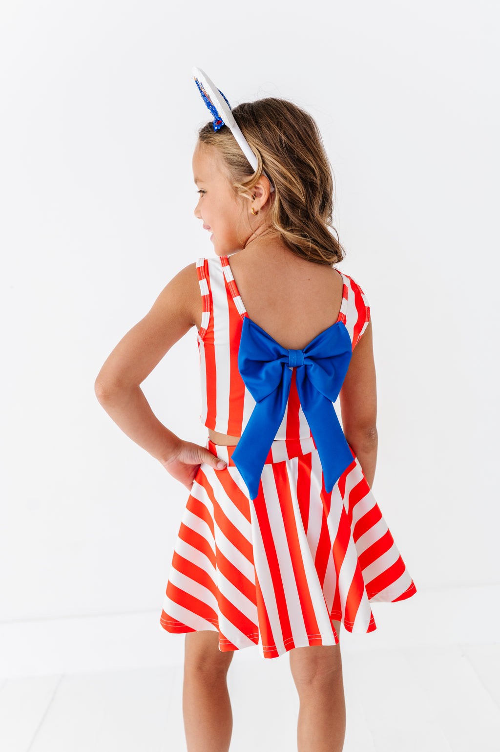 Mickey RED Stripes | 2-Piece Activewear SET