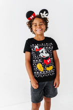 Load image into Gallery viewer, Sweater Print Mickey | KIDS BLACK TEE
