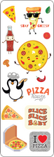 Load image into Gallery viewer, Sticker Set: Pizza Party (70+ stickers)