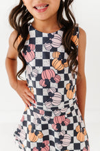Load image into Gallery viewer, Checkered Minnie Pumpkins | KIDS Activewear SET