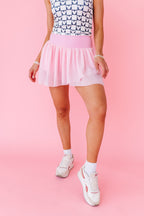 Pretty In Pink Criss-Cross | ADULT SKORT