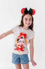 Load image into Gallery viewer, Mickey Bow Frame | KIDS CREAM TEE