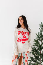 Load image into Gallery viewer, MERRY &amp; BRIGHT | Adult Long Sleeve Tee
