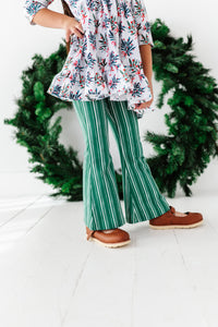 Evergreen Stripe | Flares