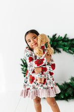 Load image into Gallery viewer, HOLIDAY FLORAL | DOLL DRESS