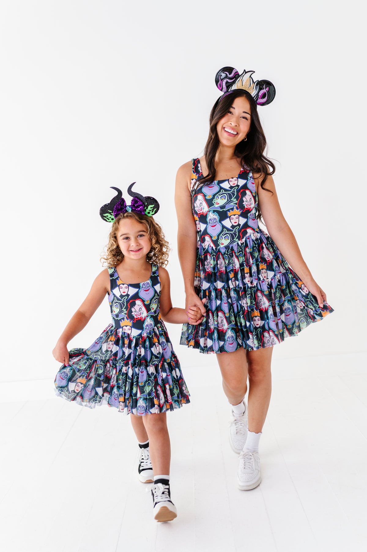 Villains (black) | KIDS Mesh Dress