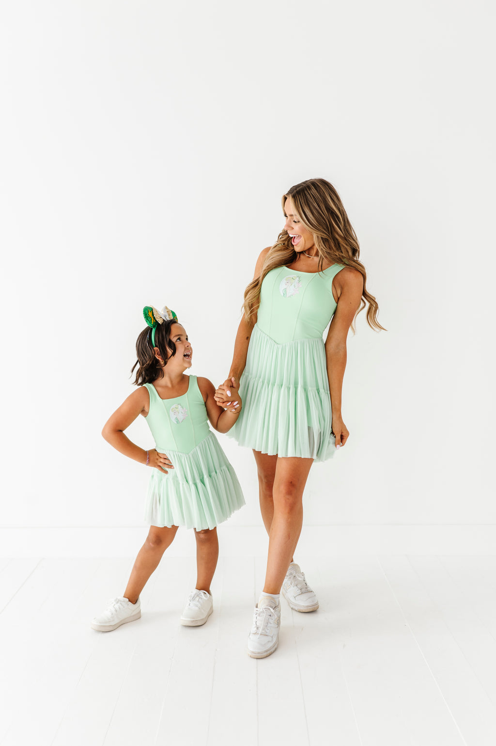 Tink (ADULT) | Lime Mesh DRESS
