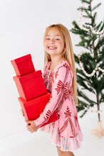 Load image into Gallery viewer, Peppermint Bows | DRESS (with shorts!)
