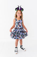 Load image into Gallery viewer, Villains (black) | KIDS Mesh Dress