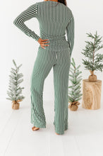 Load image into Gallery viewer, Green Stripes | Women’s PJ PANTS