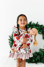 Load image into Gallery viewer, HOLIDAY FLORAL | DOLL DRESS