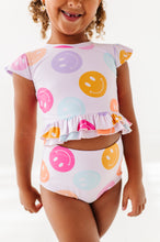 Load image into Gallery viewer, Smilies: Cap Sleeve TWO-PIECE