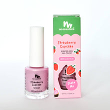 Load image into Gallery viewer, Scented non-toxic Kids Nail Polish: Strawberry Cupcake (LIGHT PINK)