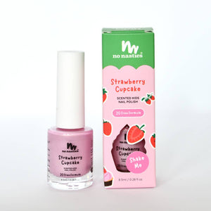 Scented non-toxic Kids Nail Polish: Strawberry Cupcake (LIGHT PINK)