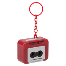 Load image into Gallery viewer, Cassette Tape Recorder Keychain