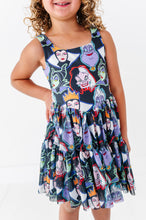 Load image into Gallery viewer, Villains (black) | KIDS Mesh Dress