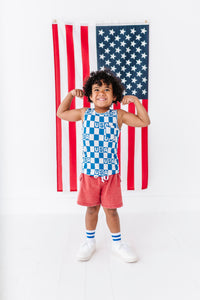 Checkered USA | BOYS TANK