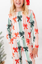 Load image into Gallery viewer, Bows | GIRLS WIDE-LEG SET