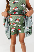 Load image into Gallery viewer, Mickey's Evergreen Check | KIDS Mesh Dress