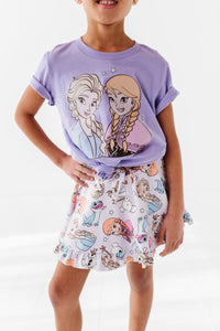 ICE SISTERS | LILAC KIDS TEE (*SHIPS EARLY-FEB)