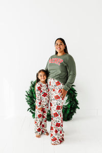 HOLIDAY FLORAL| RIBBED Set