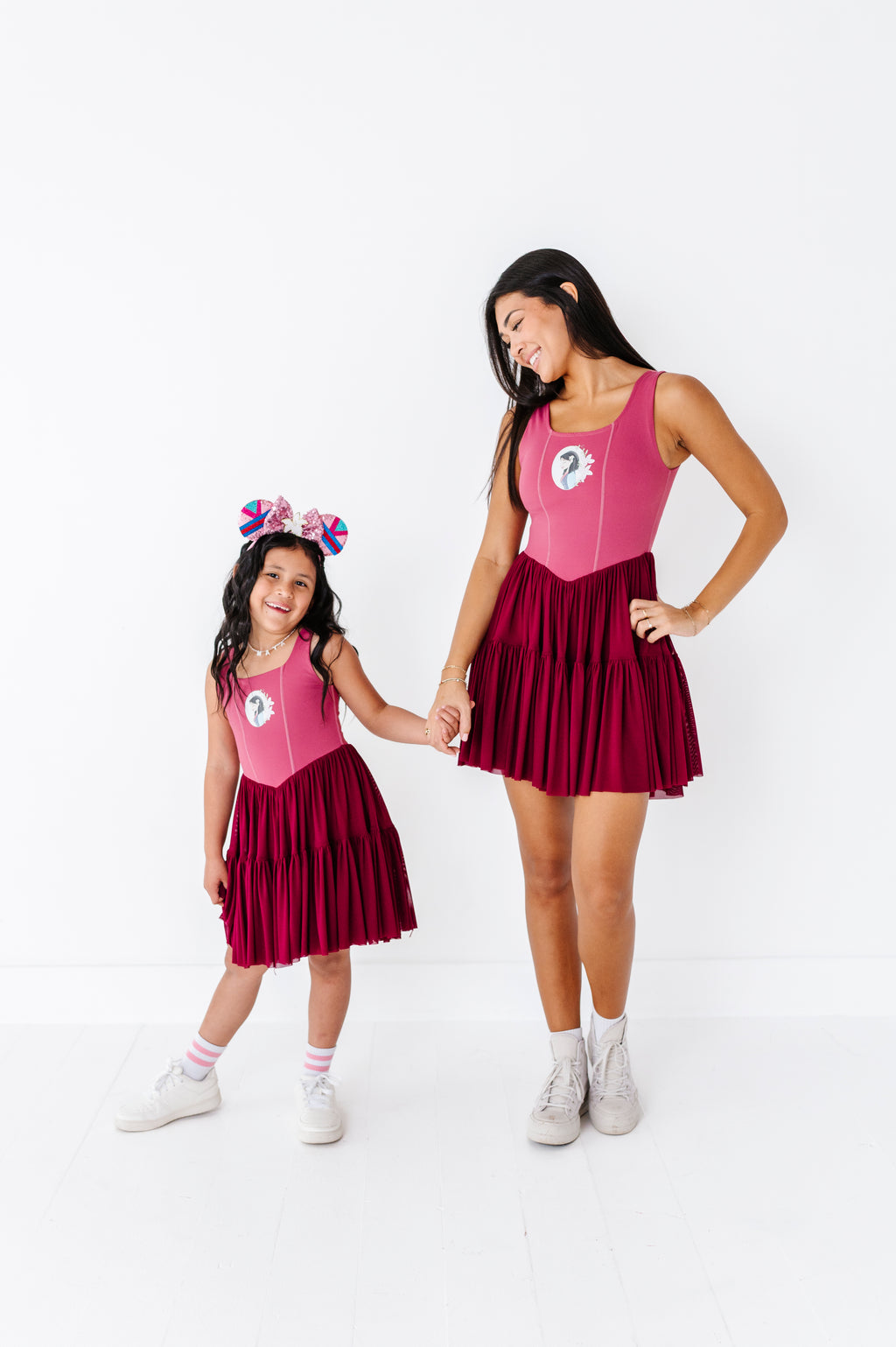 Mulan (KIDS) | Wine Mesh DRESS