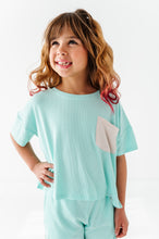 Load image into Gallery viewer, Ocean | Boxy Crop + Shorts RIB Set