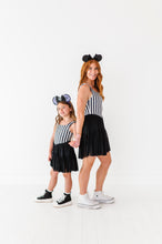 Load image into Gallery viewer, Midnight Stripes | (KIDS) Mesh DRESS