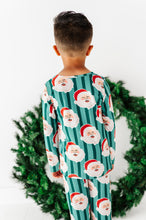 Load image into Gallery viewer, GREEN Santa Stripes | BOYS 2-Piece SET