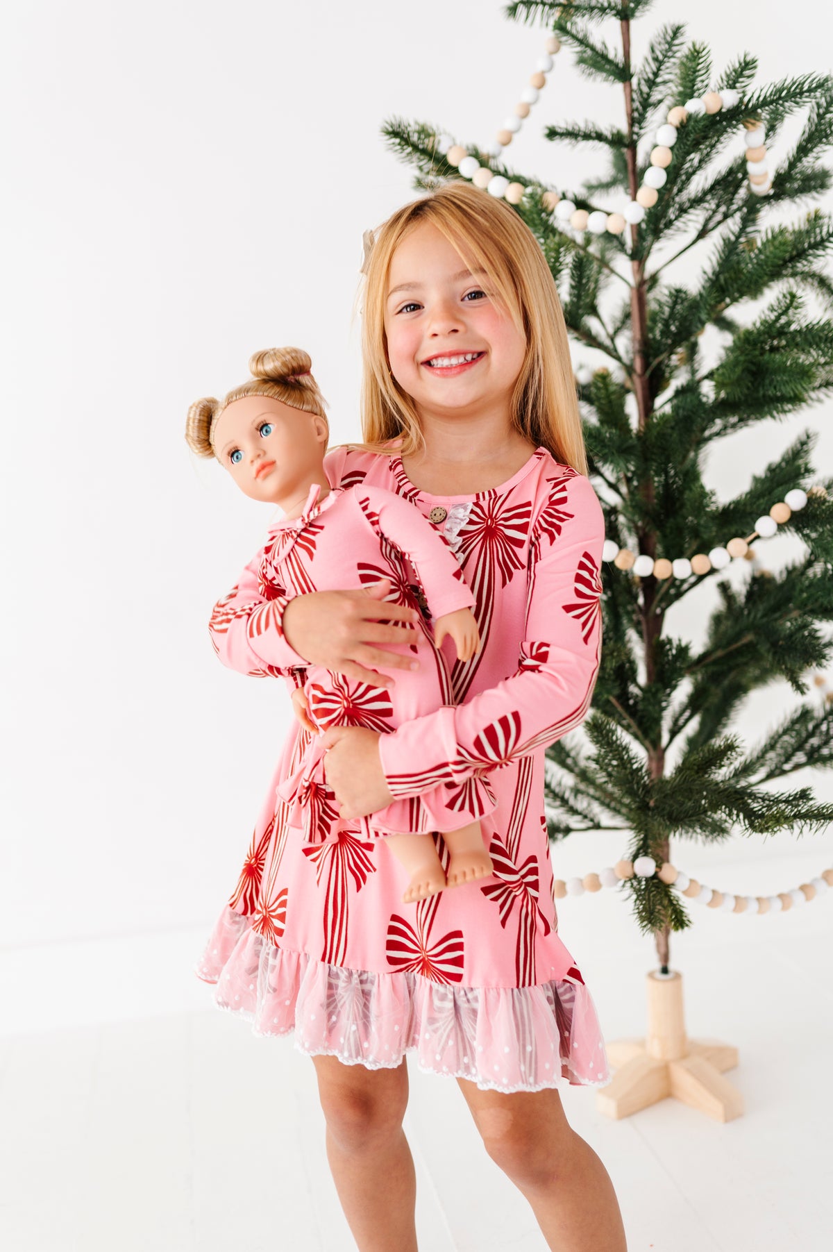 Peppermint Bows | DRESS (with shorts!)