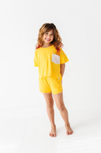 Load image into Gallery viewer, Lemon Drop | Boxy Crop + Shorts RIB Set