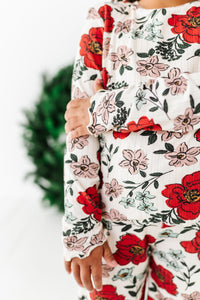 HOLIDAY FLORAL| RIBBED Set