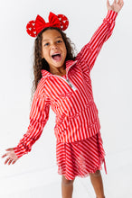 Load image into Gallery viewer, Merry Mouse Bows | KIDS 1/4th ZIP
