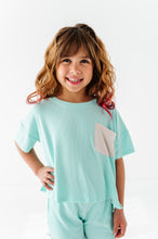 Load image into Gallery viewer, Ocean | Boxy Crop + Shorts RIB Set