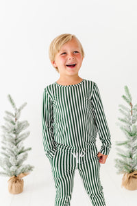 Green Stripes | BOYS JOGGER SET