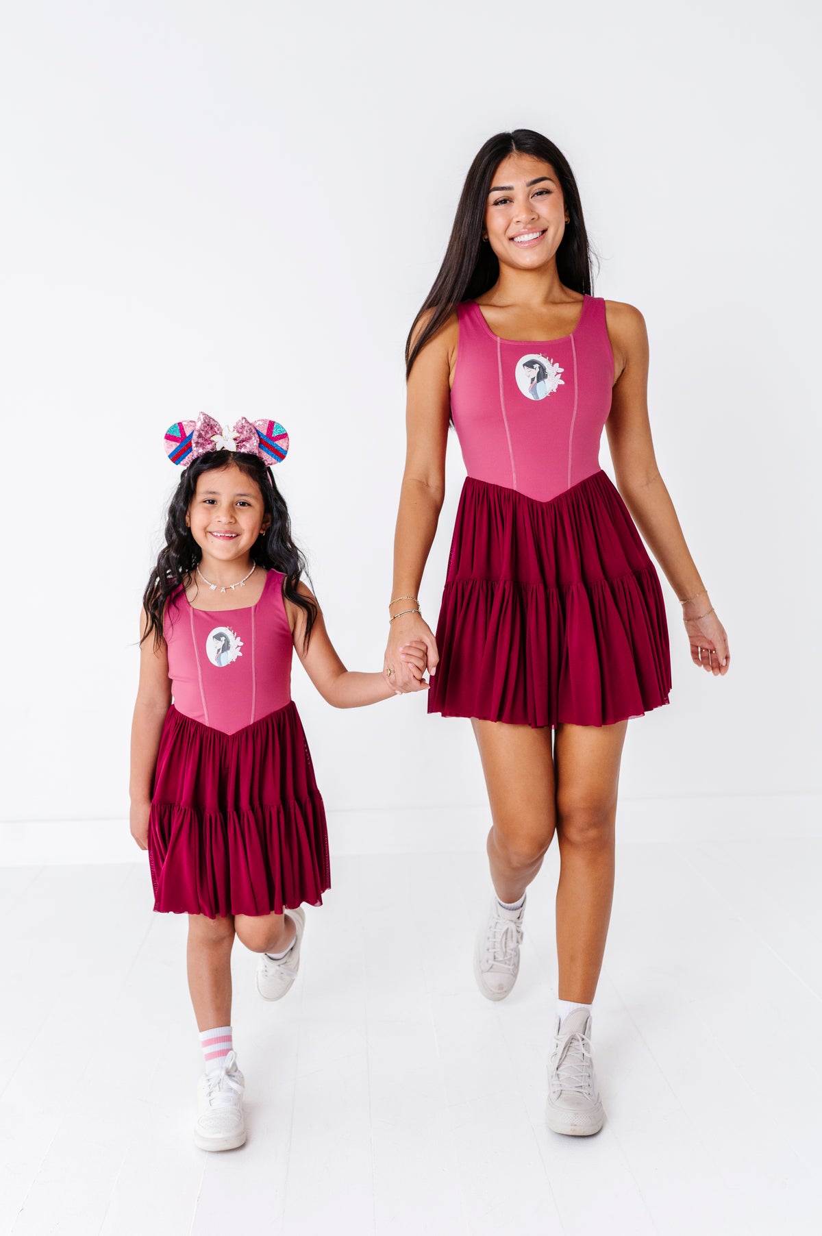 Mulan (ADULT) | Wine Mesh DRESS