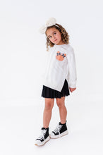 Load image into Gallery viewer, Piggy Pumpkin (STRIPE) | SIDE SPLIT SWEATSHIRT
